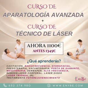 promo curso aapratología y tecnico de láser